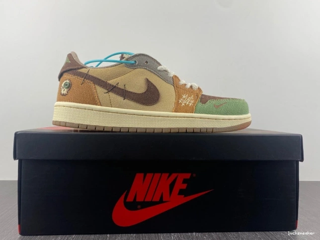 Rep LUCY Williamson DZ7292-200 Zion Jordan 1 Retro OG Voodoo Low 0715